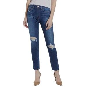 Paige Hoxton Slim High Rise Slim Leg Hampton Deconstructed Size 28